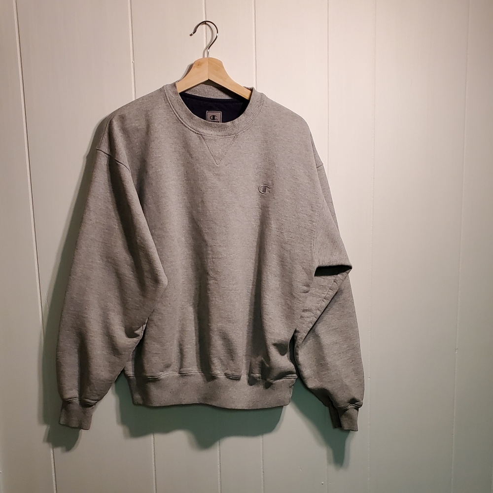 Gray champion sweatshirt